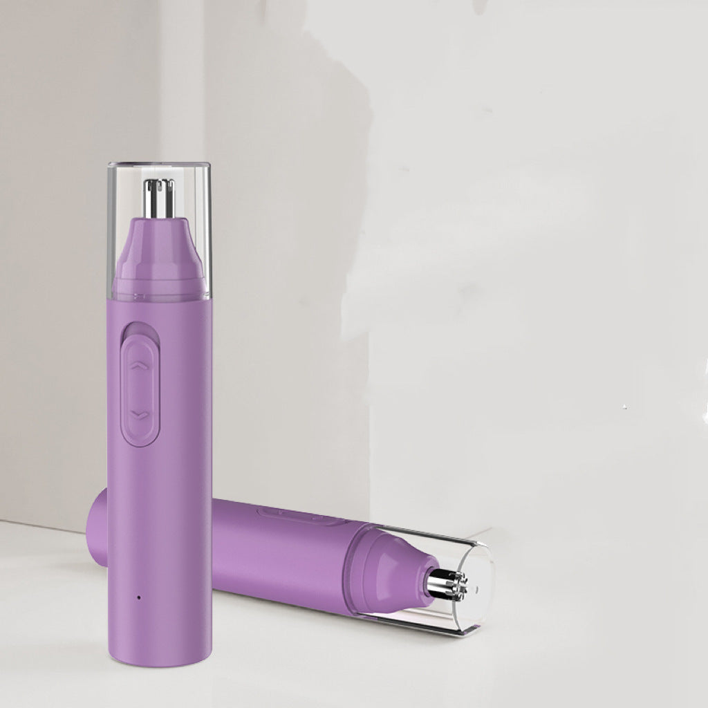 Rechargeable Electric Nose Hair Trimmer – High-Speed Motor & Washable Cutter Head