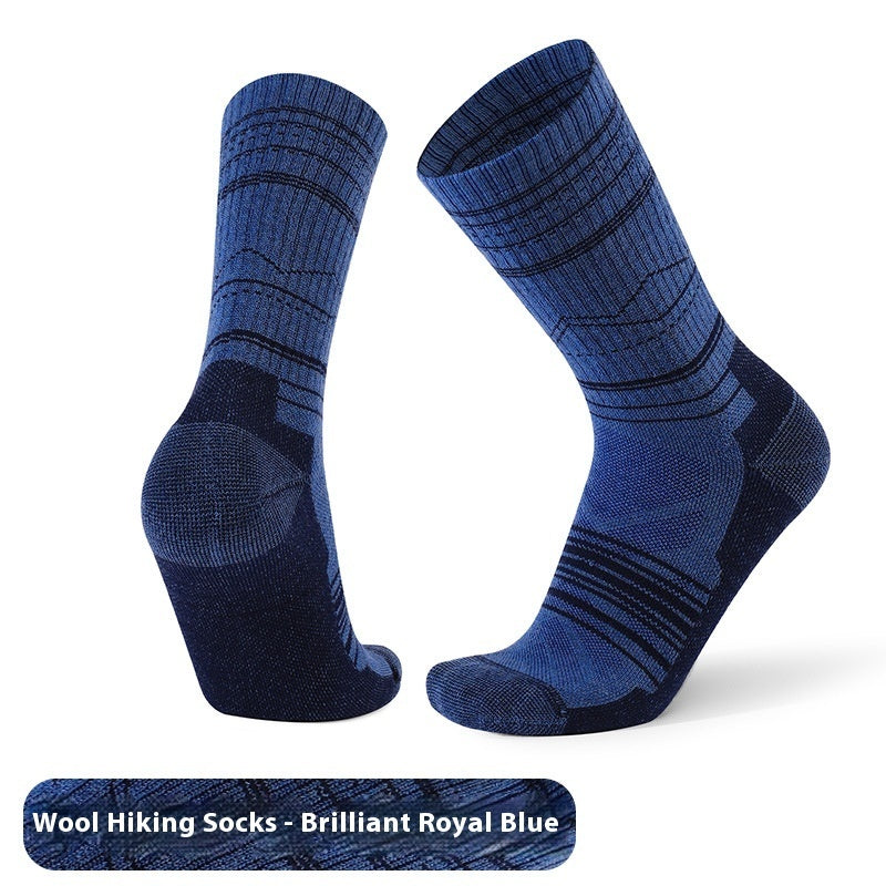 Unisex Wool Knee-High Sports Socks – Warm, Breathable & Anti-Slip Skiing Socks