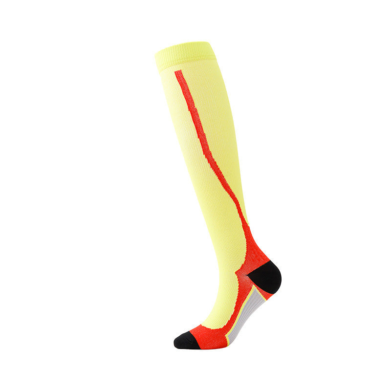 Men & Women Sports Compression Socks – High-Cylinder Riding & Leisure Support Stockings