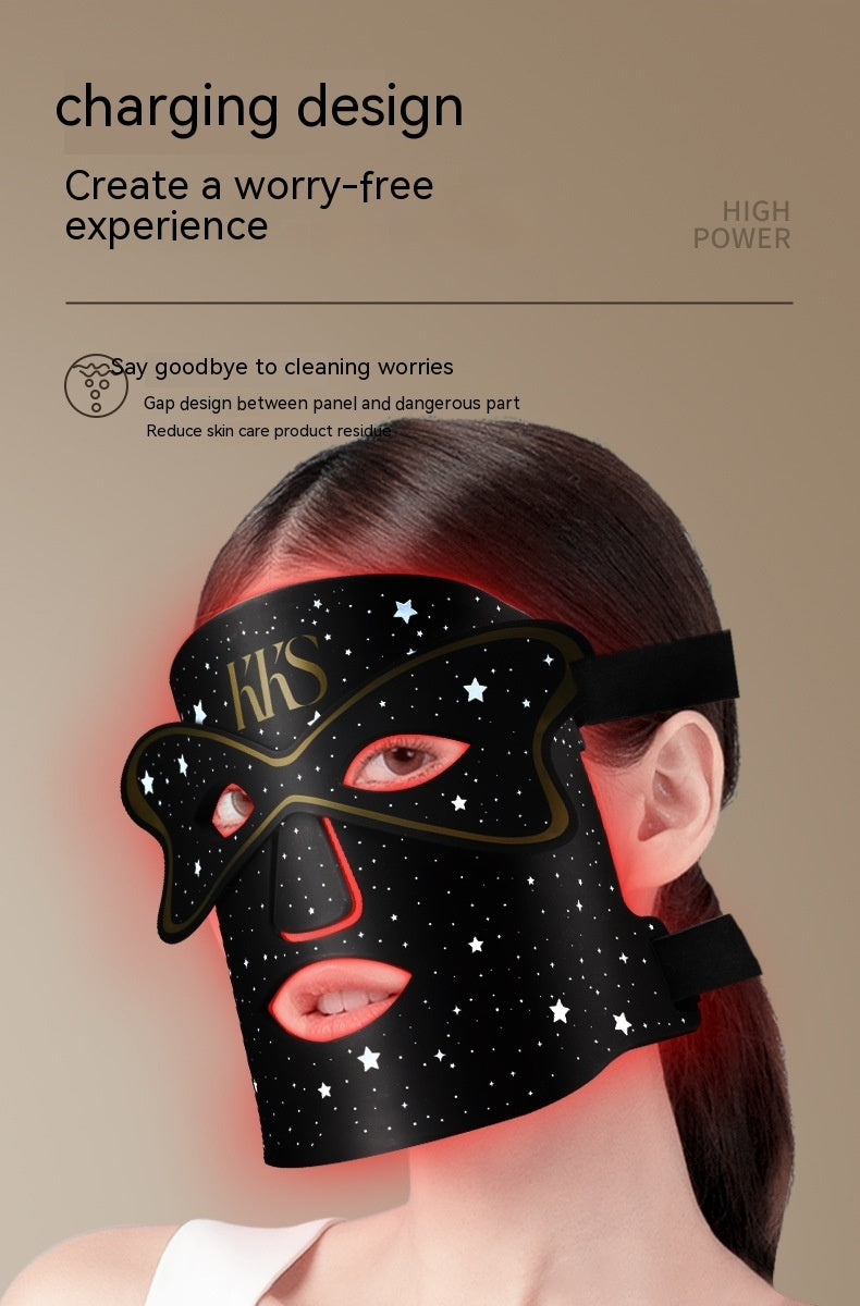 Photon IPL LED Beauty Mask – Home Phototherapy Device for Skin Rejuvenation & Acne Treatment