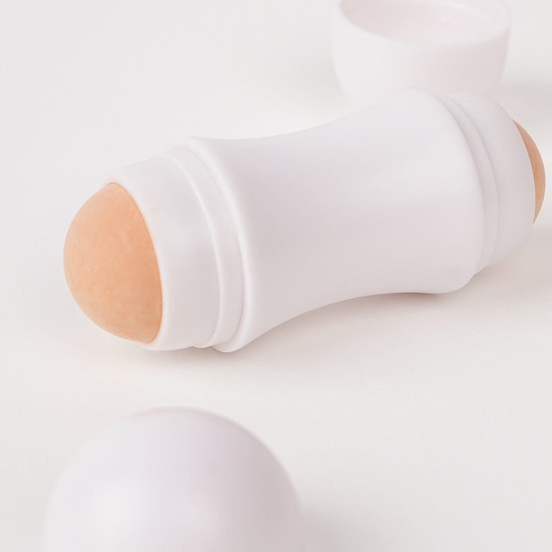 Volcanic Stone Oil Absorbing Face Massager – Pore Cleaning & Shine Control Roller