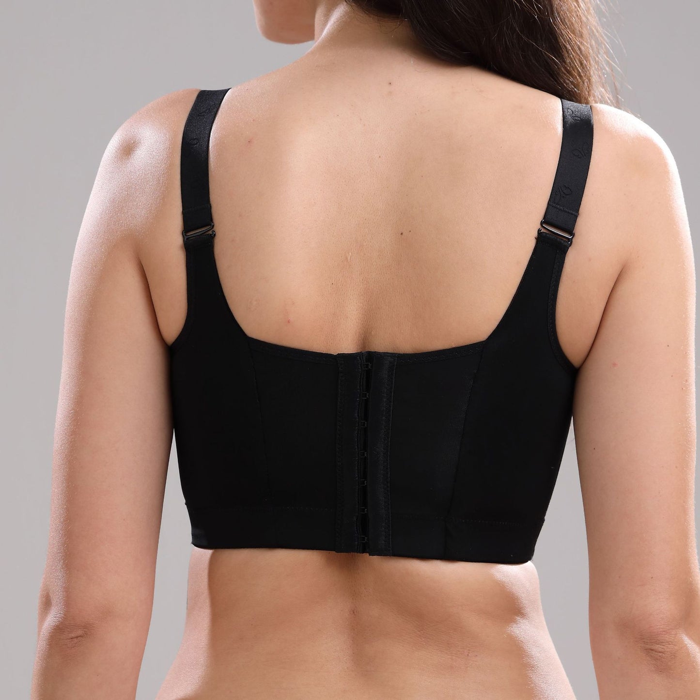 Button Front Full Cup Plus Size Bra – Wireless Support for All-Day Comfort
