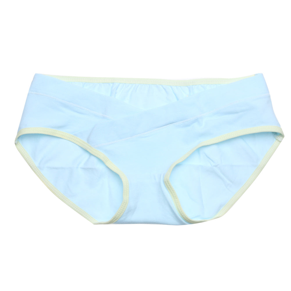 Soft Cotton Maternity Belly Support Panties – Breathable Low-Waist V-Shaped Pregnancy Underwear
