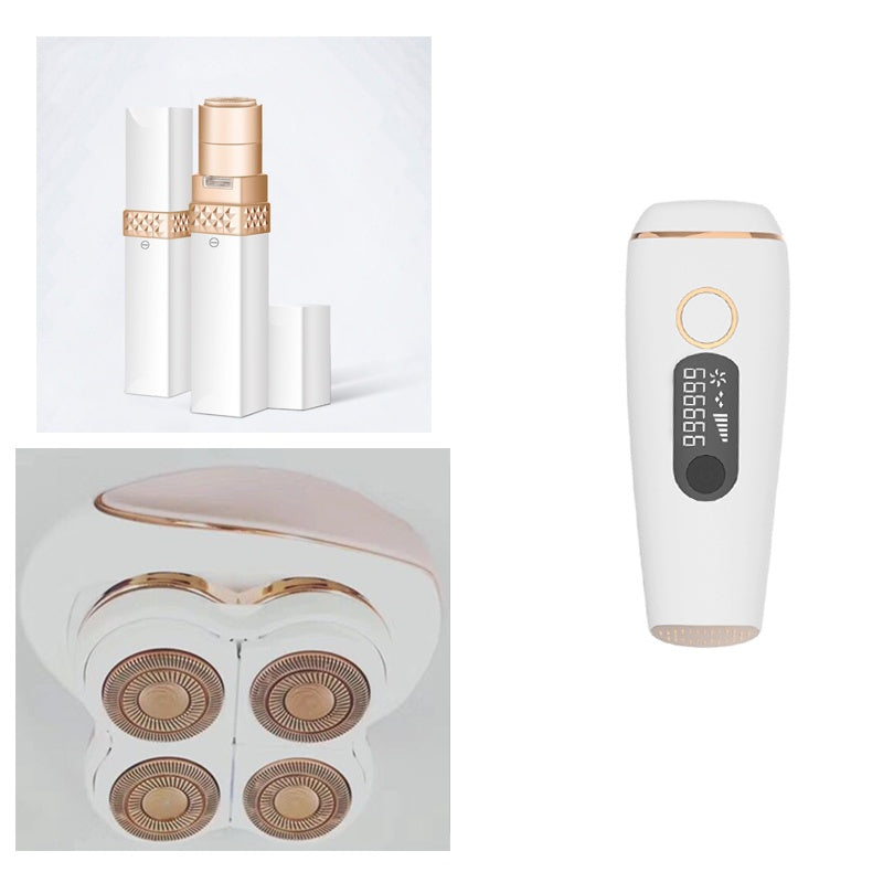 3-in-1 Beauty Care Bundle | Facial Cleanser, Blackhead Remover & Massage Device Kit