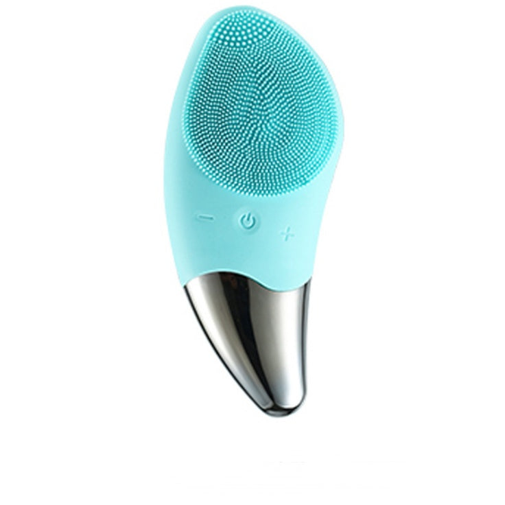 Rechargeable Silicone Facial Cleansing Brush – Ultrasonic Vibration Beauty Device