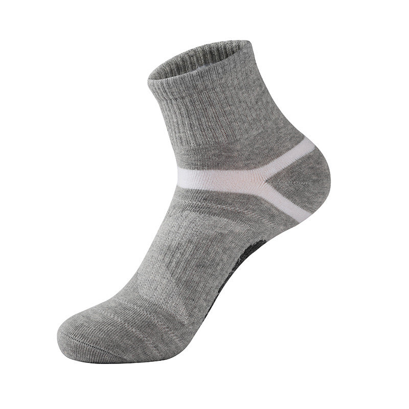 Men’s Sports Basketball Socks – Cushioned Cotton Athletic Performance Socks