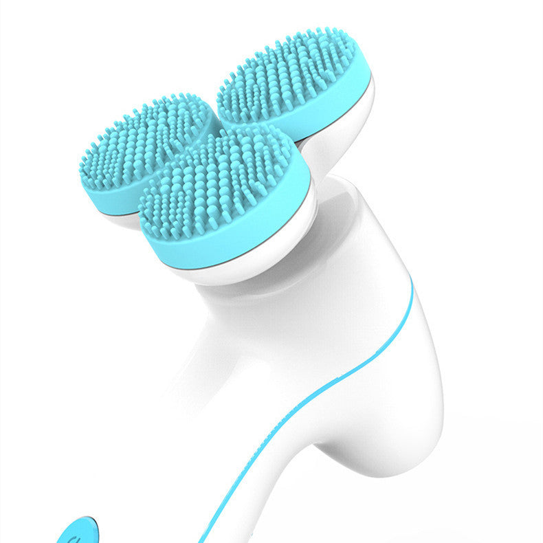 3D Smart Electric Facial Cleanser – Silicone Massage & Deep Pore Cleaning Device