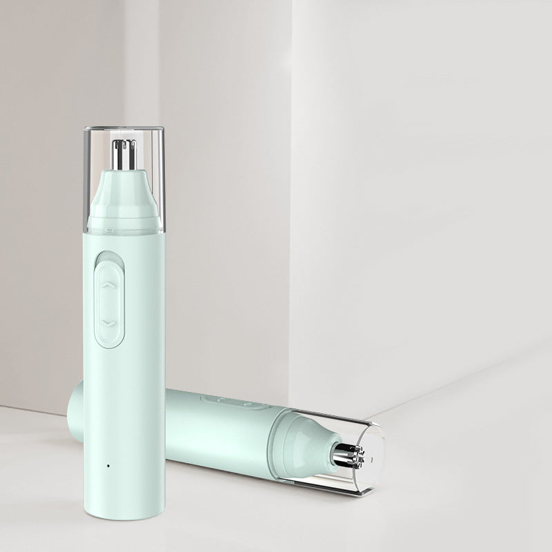 Rechargeable Electric Nose Hair Trimmer – High-Speed Motor & Washable Cutter Head