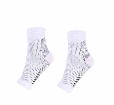 Men & Women Compression Ankle Support Socks – Anti-Fatigue Foot Sleeve for Pain Relief & Sports