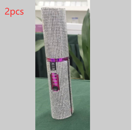 2-in-1 Electric USB Hair Straightening Brush – Wireless Ceramic Comb & Hair Curler
