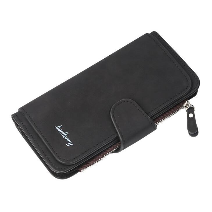 Fashion Women’s Wallet – PU Leather Zipper Design Purse