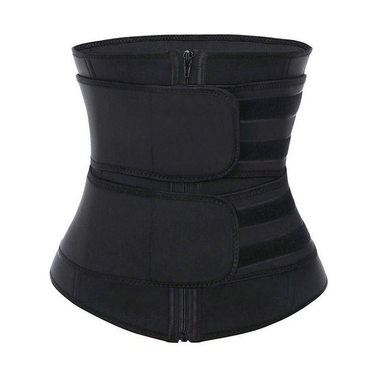 Tummy Sweat Shapewear Bodysuit for Women – Waist Trainer Slimming Corset with 2-3 Belts