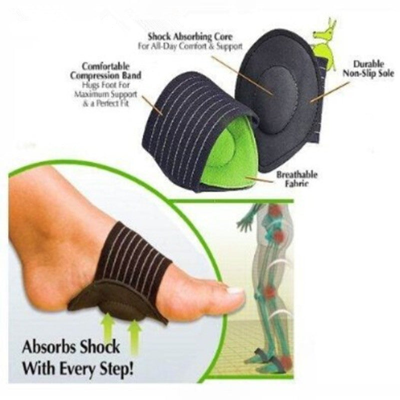 Flat Foot Arch Support Orthopedic Insoles – Pain Relief & Comfort for All-Day Wear