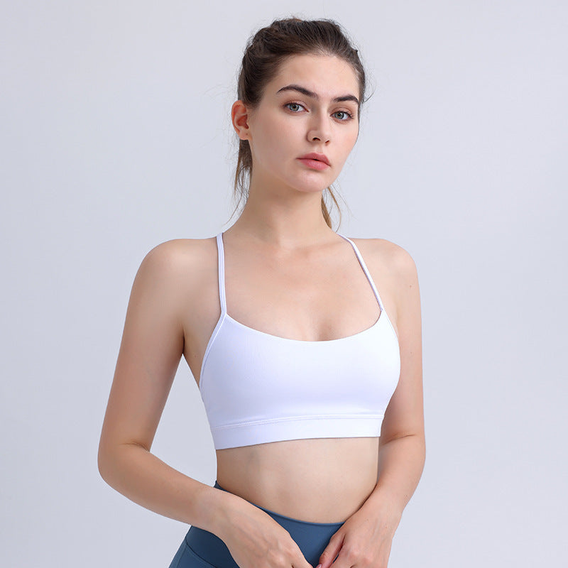 Women’s Sling Yoga Bra – Sports & Fitness Nylon Crop Top
