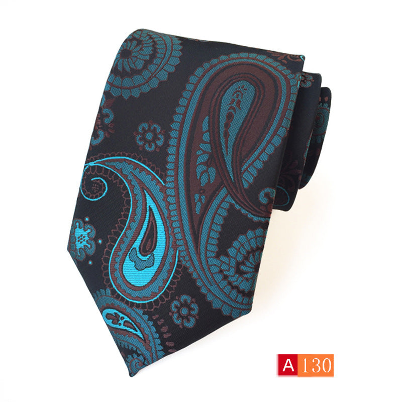 Men’s Polyester Jacquard Bow Tie – Casual & Formal Flower Pattern Arrow Style