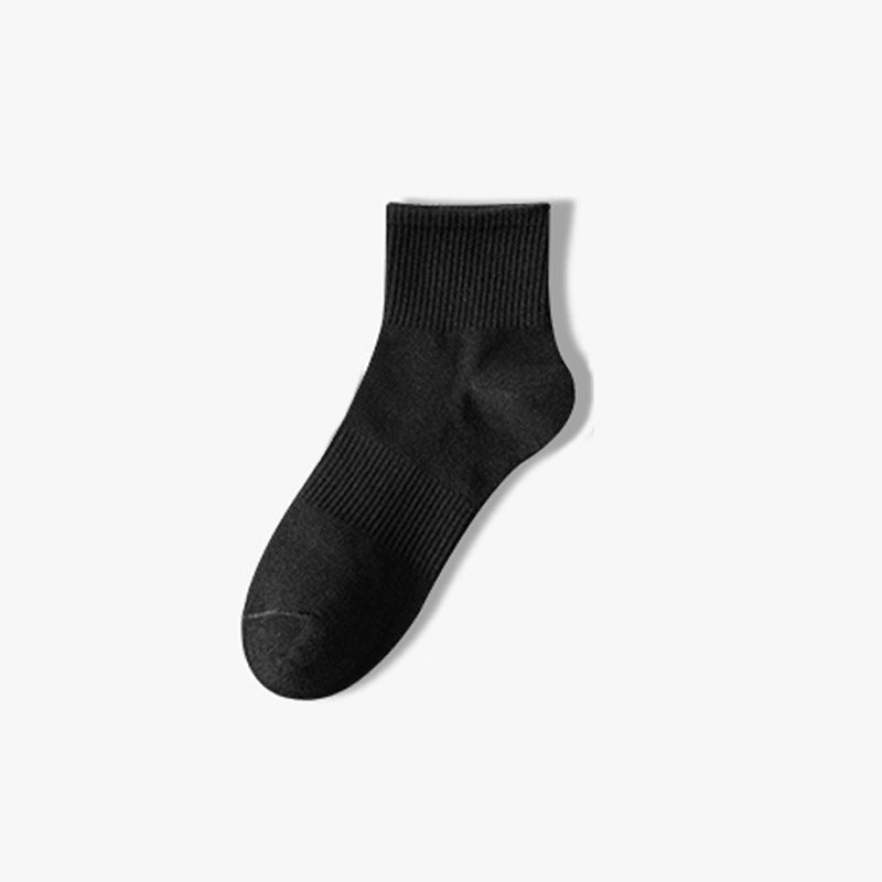 Men’s Thin Knee-high Socks – Antibacterial Sweat-Absorbing Deodorant Cotton Socks