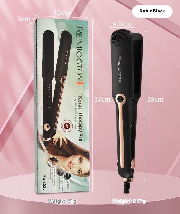 Dual Purpose Portable Hair Straightener – 2-in-1 Curling & Straightening Iron with 4 Temperature Settings