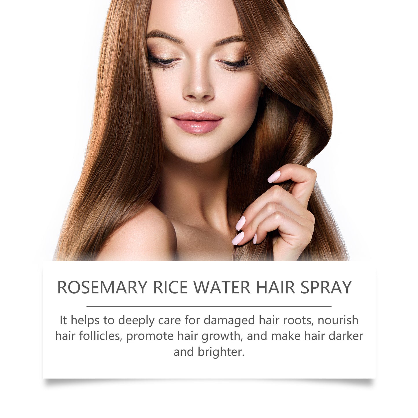 Rosemary Hair Care Spray – 100ml Hydrating & Nourishing Mist for Dry, Frizzy Hair