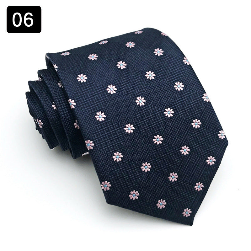 Men’s Business Striped Tie – Formal Wear Necktie for Business Shirts