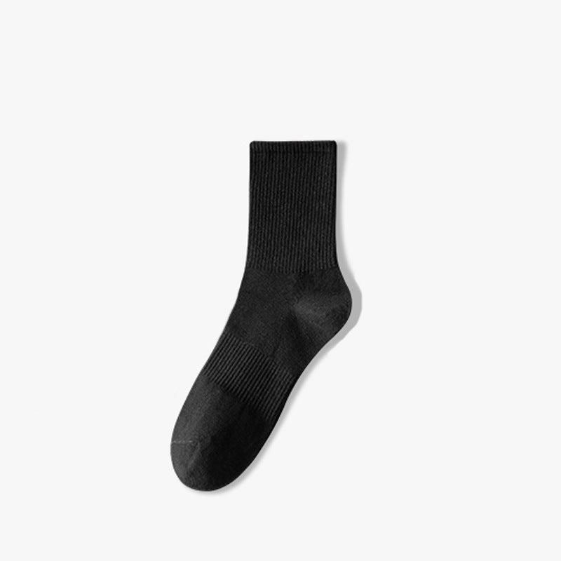 Men’s Thin Knee-high Socks – Antibacterial Sweat-Absorbing Deodorant Cotton Socks