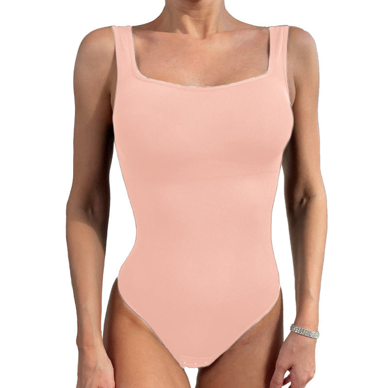 Women’s Seamless T-Back Shapewear – Slimming Body Shaper with Hip Lift & Abdominal Support