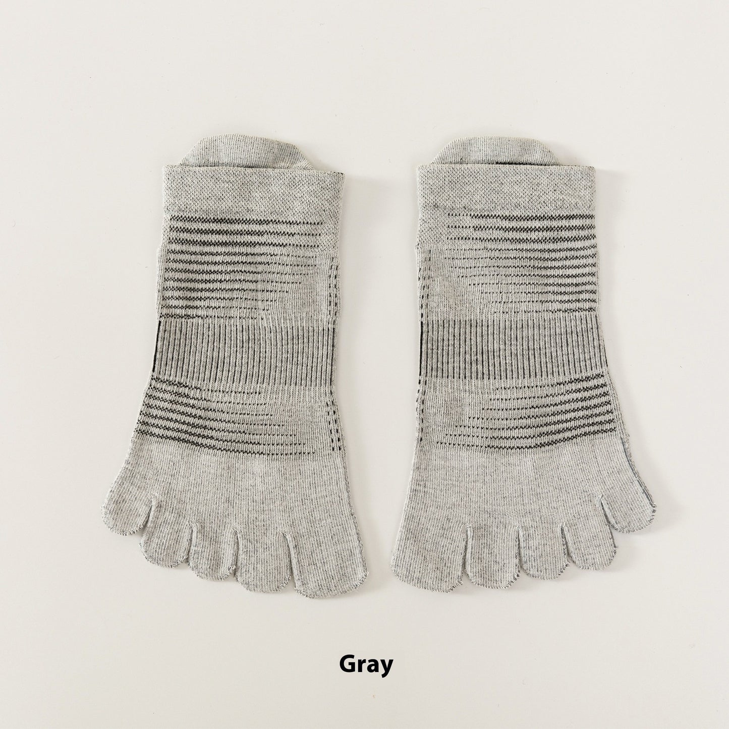 Professional Quick-Dry Toe Socks – Breathable CoolMax Short Tube Sports & Yoga Socks
