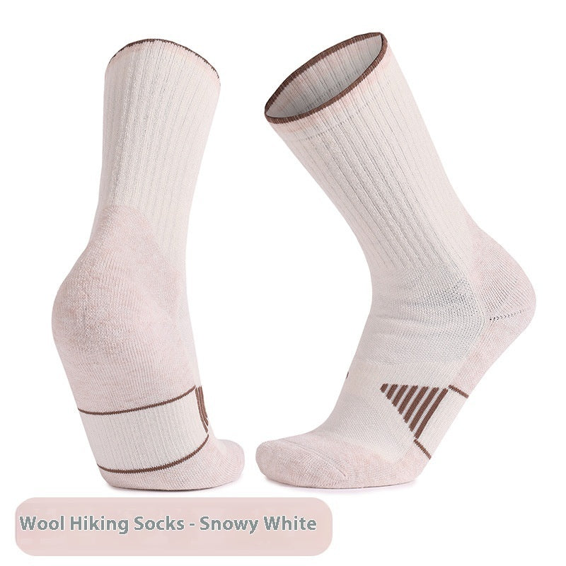 Unisex Wool Knee-High Sports Socks – Warm, Breathable & Anti-Slip Skiing Socks