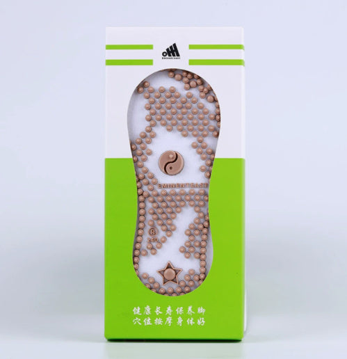 Combed Cotton Acupoint Massage Socks – Reflexology Health Care Acupressure Socks