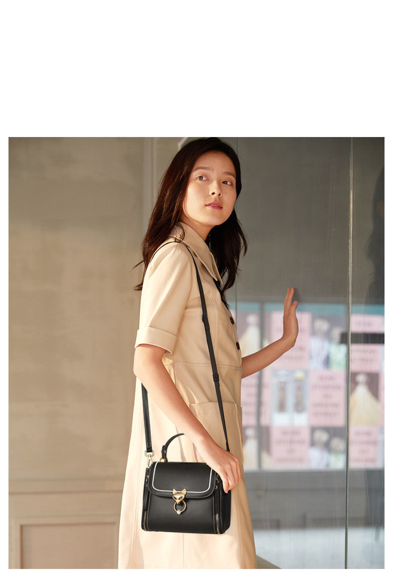 Fashion Women’s Handbag – Split Leather Large Capacity Shoulder & Crossbody Purse