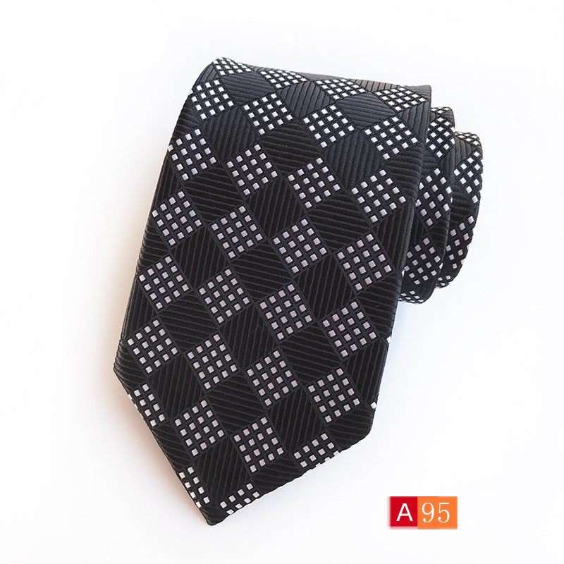 Men’s Polyester Jacquard Bow Tie – Casual & Formal Flower Pattern Arrow Style