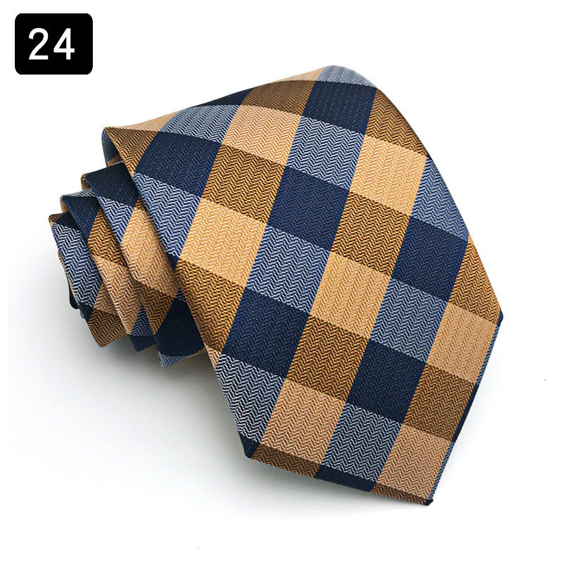 Men’s Business Striped Tie – Formal Wear Necktie for Business Shirts