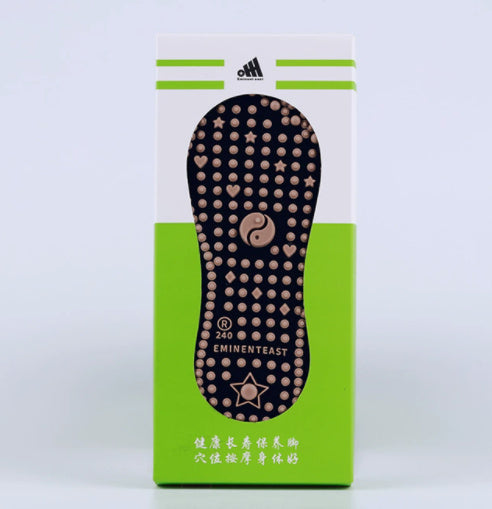Combed Cotton Acupoint Massage Socks – Reflexology Health Care Acupressure Socks