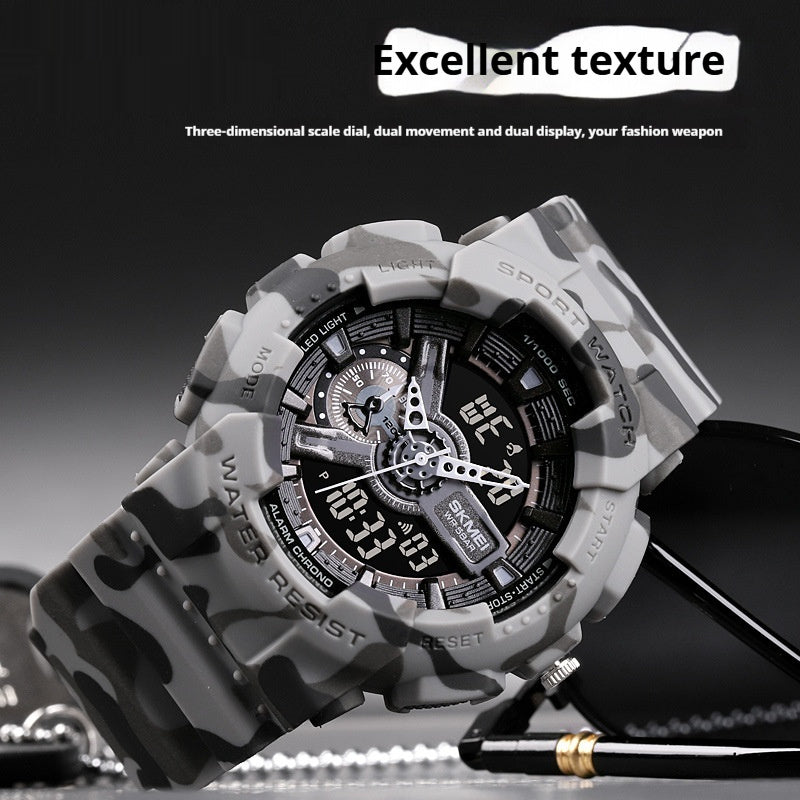 Men’s Electronic Sports Watch – Fashion Personality Digital Wristwatch