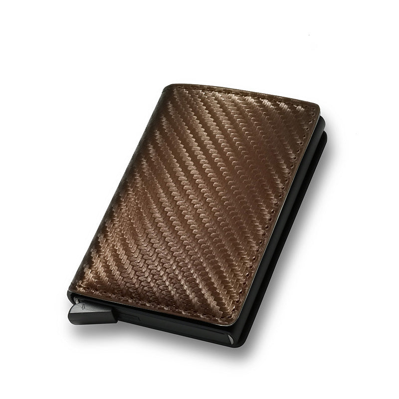 Smart Minimalist Credit Card Holder – Slim PU Leather Wallet for Men & Women with Secure Card Case