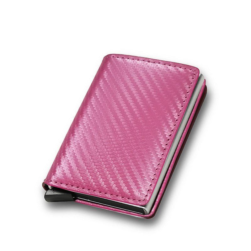 Smart Minimalist Credit Card Holder – Slim PU Leather Wallet for Men & Women with Secure Card Case