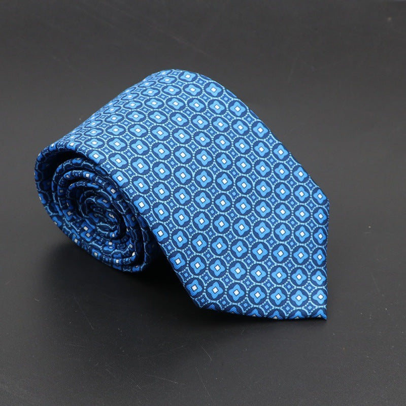 Super Soft Bohemian Silk Tie – Men’s Fashion 75mm Necktie
