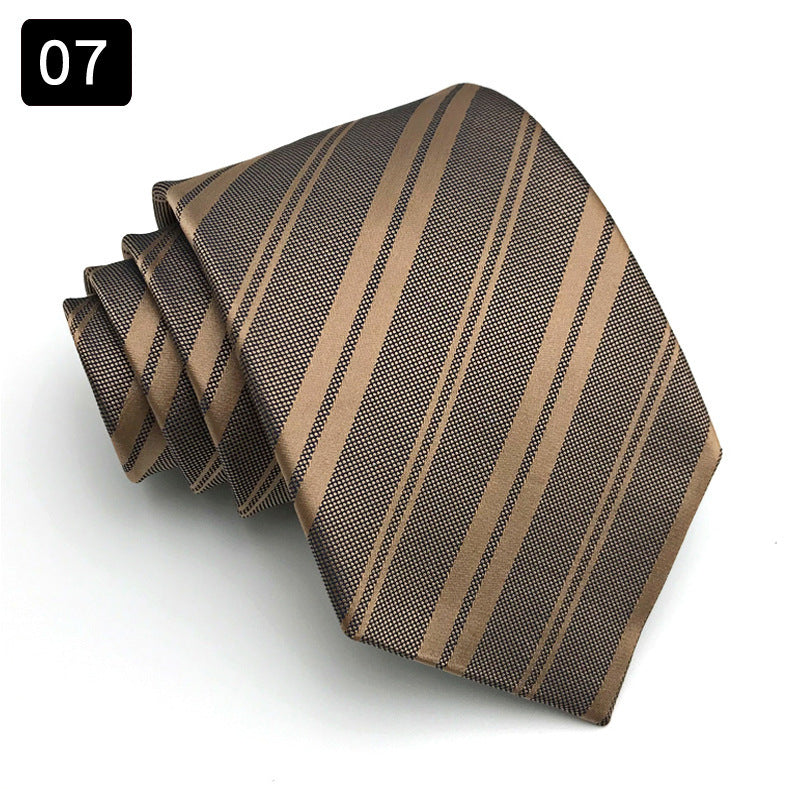 Men’s Business Striped Tie – Formal Wear Necktie for Business Shirts