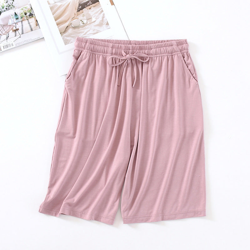 Women’s Summer Modal Shorts – Loose-Fit Breathable Loungewear