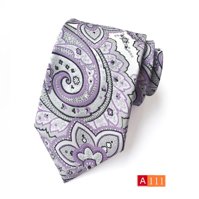 Men’s Polyester Jacquard Bow Tie – Casual & Formal Flower Pattern Arrow Style