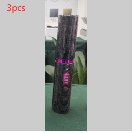 2-in-1 Electric USB Hair Straightening Brush – Wireless Ceramic Comb & Hair Curler