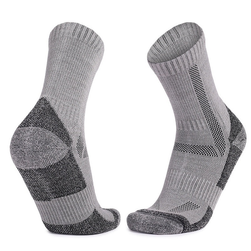 Unisex Wool Knee-High Sports Socks – Warm, Breathable & Anti-Slip Skiing Socks