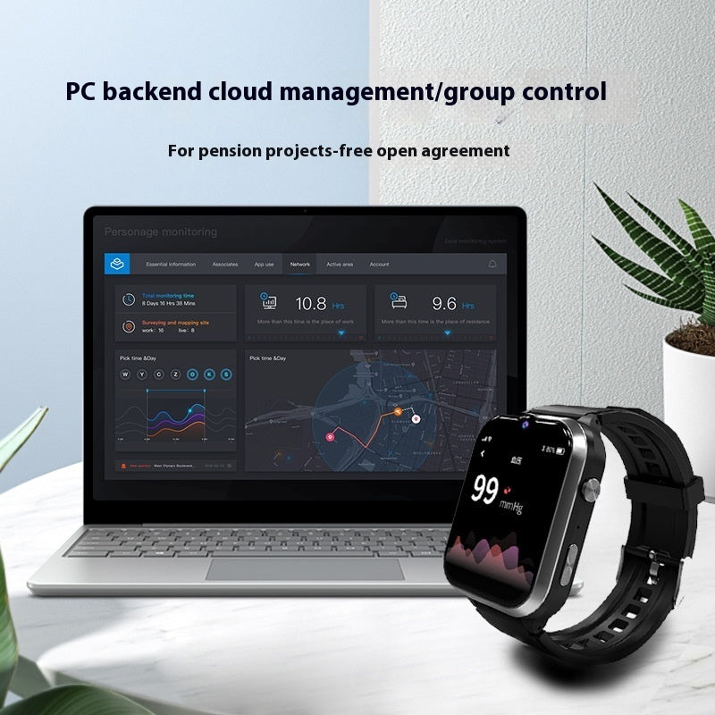 Elderly Positioning Smart Phone Watch – GPS Tracker with Video Calling & SOS