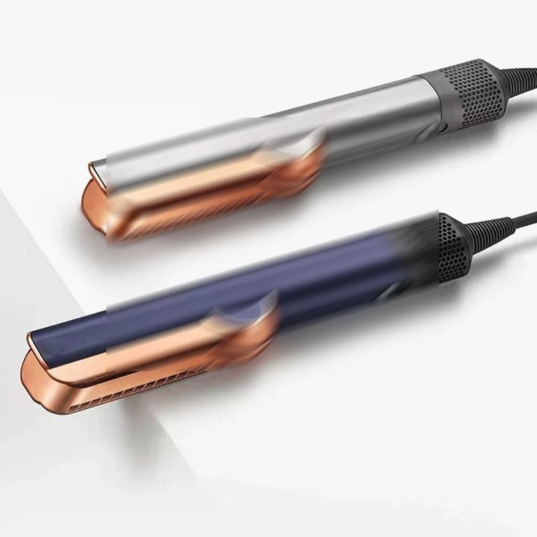 2-in-1 Portable Hair Straightener – Negative Ion Splint with Hot & Cold Air Styling