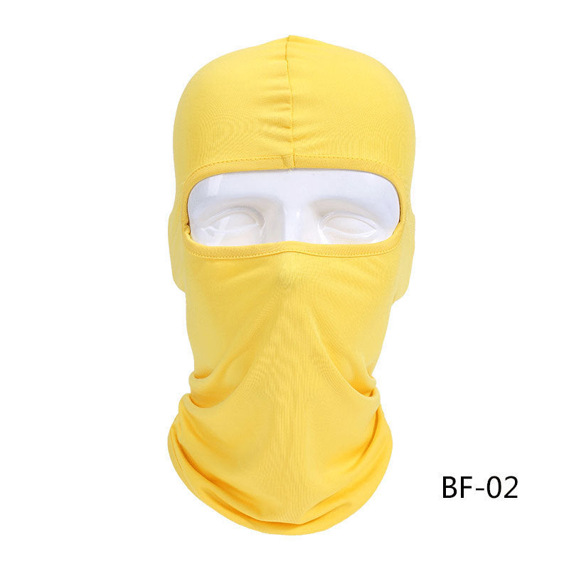 Cycling Face Mask Head Cover – UV Sun Protection Balaclava for Men & Women