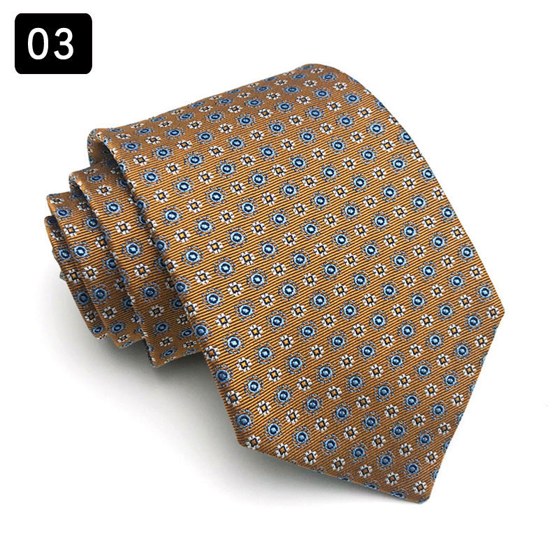Men’s Business Striped Tie – Formal Wear Necktie for Business Shirts