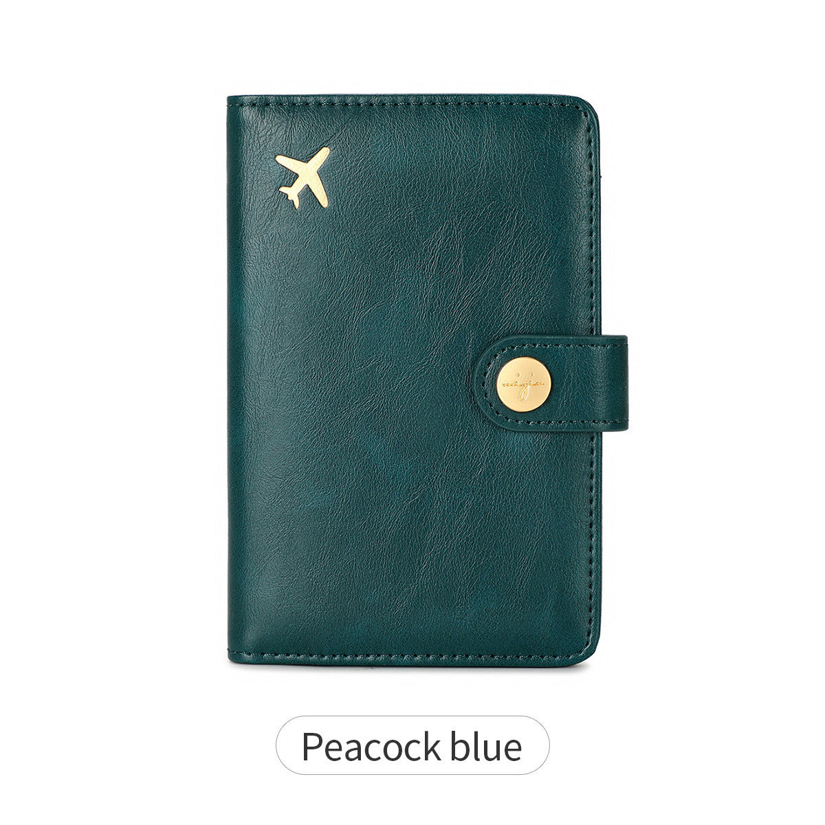 Women’s Multifunctional Passport Holder – PU Leather Travel Document Bag with Anti-Theft Protection