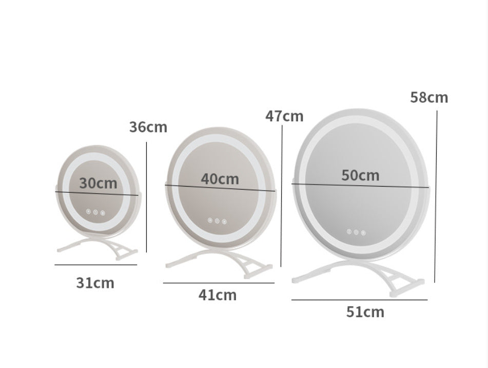 Rotating Home Dressing Table Mirror with Stand – Fashion Makeup Mirror