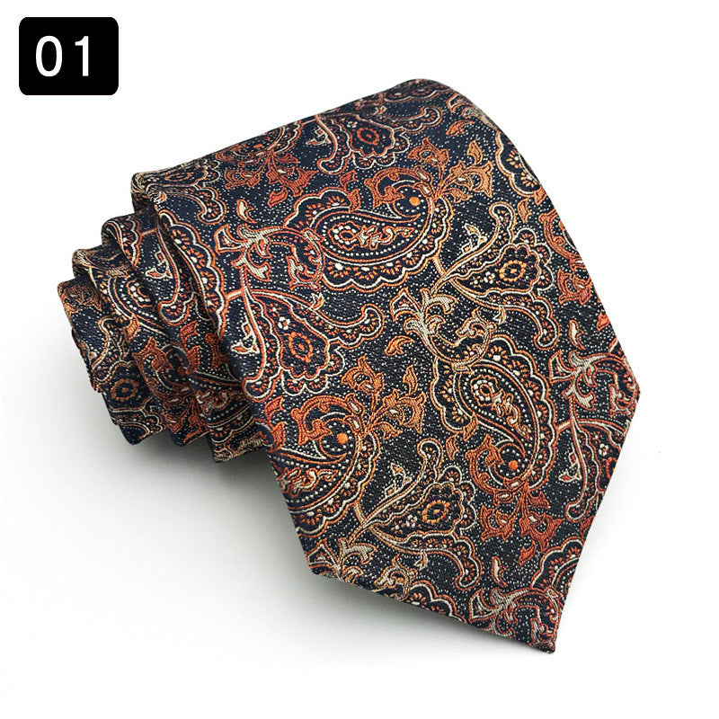Men’s Business Striped Tie – Formal Wear Necktie for Business Shirts