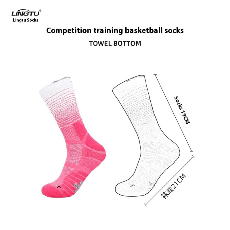 Professional Cycling Socks – Men’s Quick-Dry Running Sports Socks with Anti-Slip & Sweat Absorption
