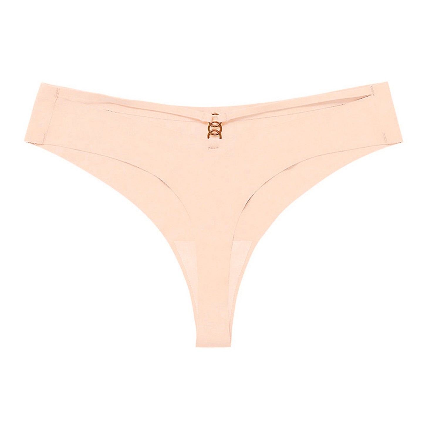 6PCS Women’s Seamless Ice Silk G-String Thong Set – Sexy Low-Waist Hollow Out T-Back Underwear
